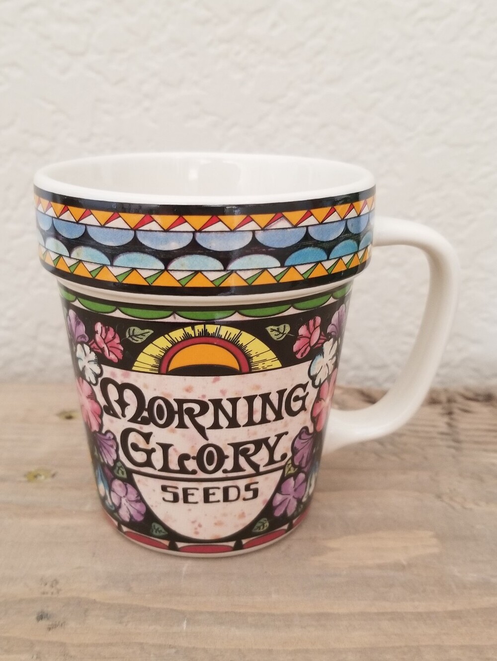 Vintage Morning Glory Seeds Mug